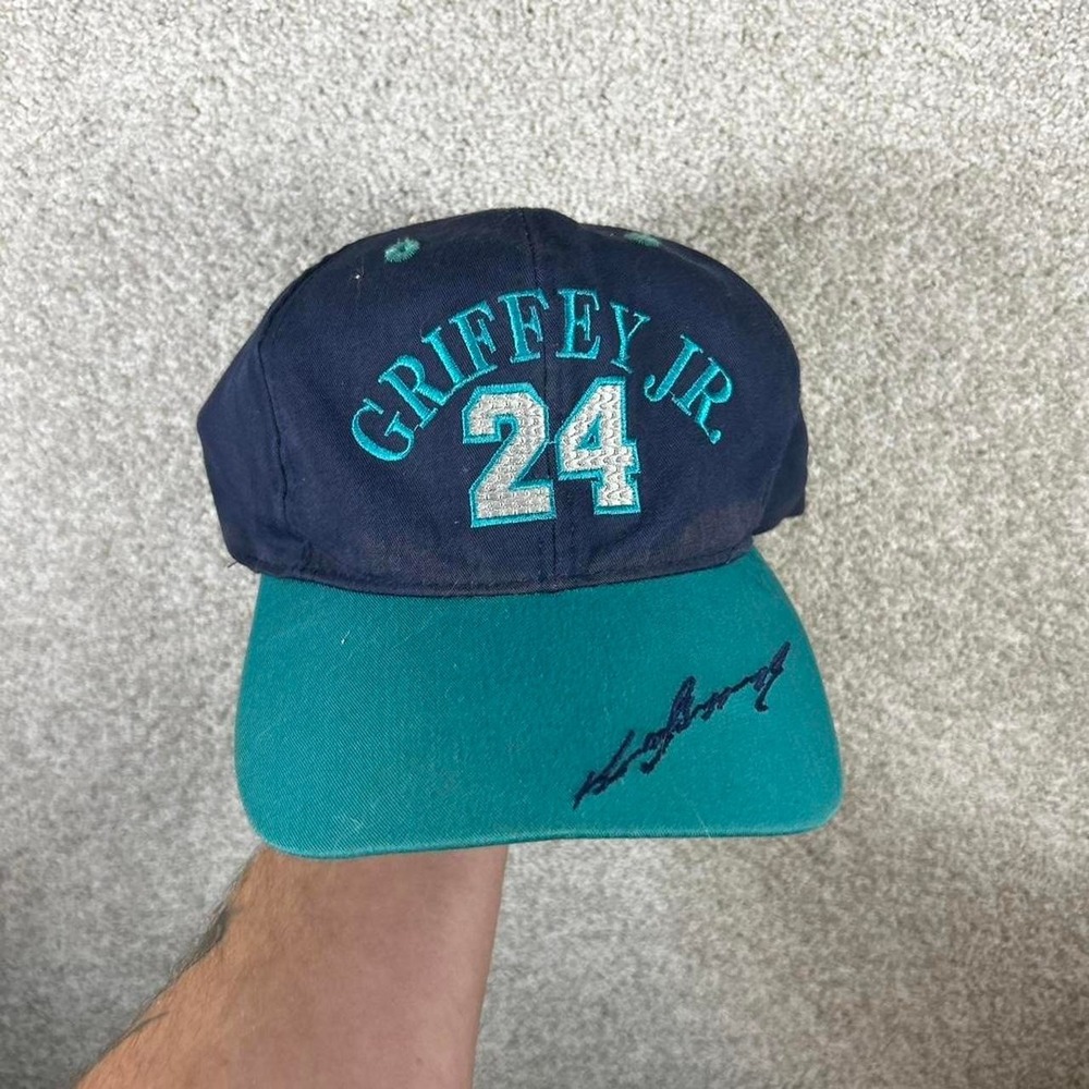 Vintage 90s Ken Griffey Jr Mariners retro baseball SnapBack hat cap